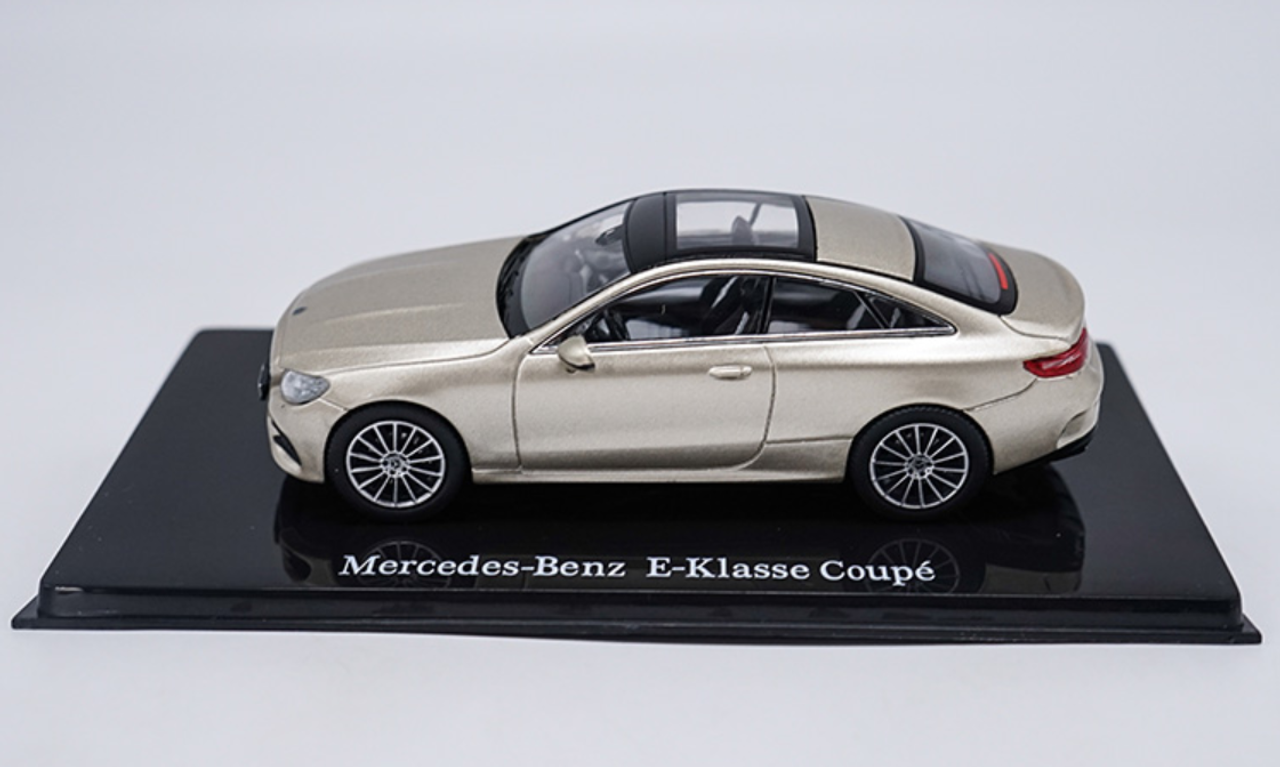 1/43 Dealer Edition Mercedes-Benz MB E-Class E-Klasse Coupe Hardtop (Champagne) Diecast Car Model