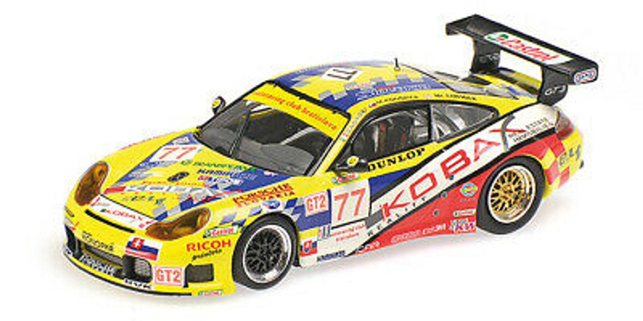 1/43 Minichamps 2007 Porsche 911 GT3 RS #77 12h Sebring Autoracing Club Bratislava Miro Konôpka, Bo McCormick, Mauro Casadei Car Model