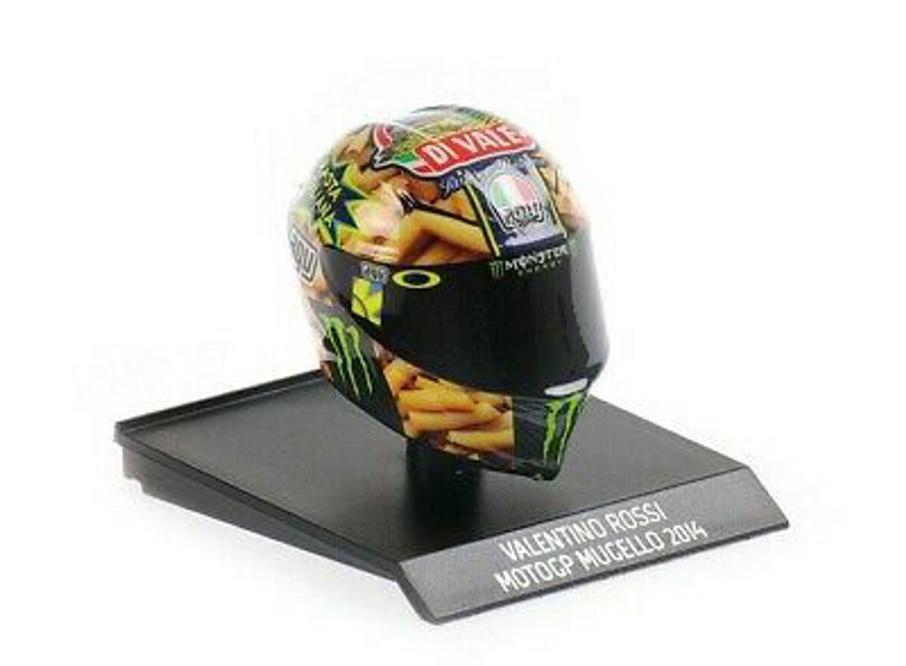 1/10 Minichamps Valentino Rossi MotoGP Mugello 2014 AGV Helmet Model