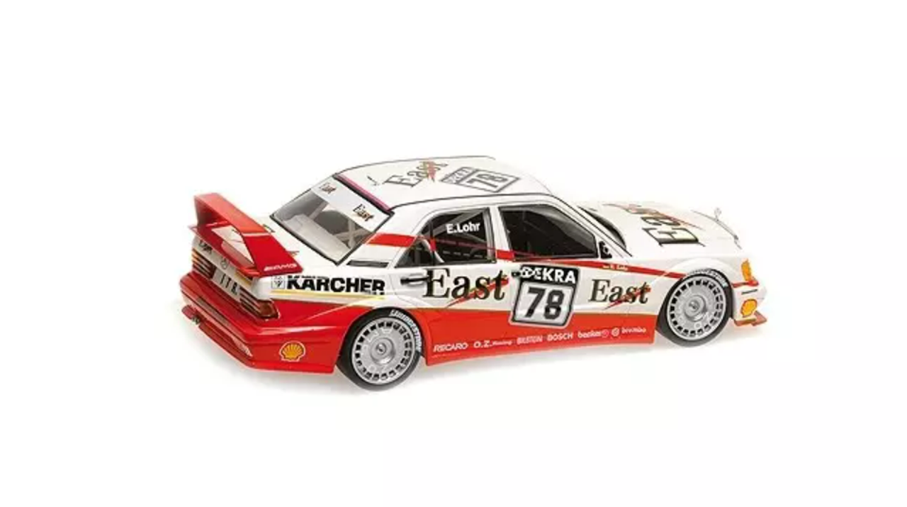 1/18 Minichamps 1991 Mercedes-Benz 190E 2.5-16 Evo 2 #78 DTM AMG