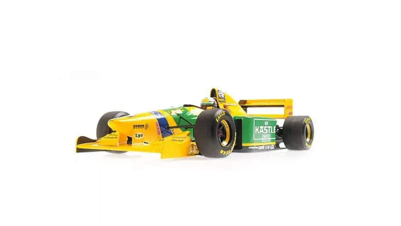1/18 Minichamps 1993 Riccardo Petrese Benetton B193B #6 3rd British GP Formula 1 Car Model