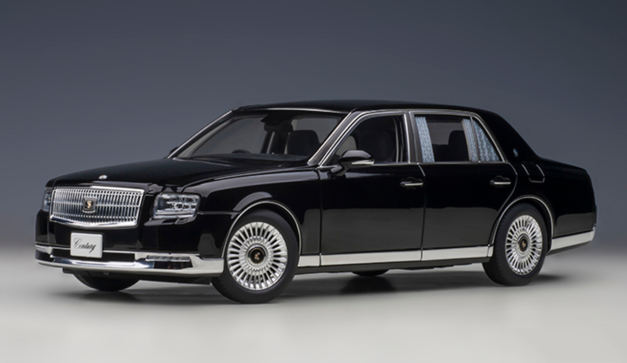 1/18 AUTOart Toyota Century Special Edition with Curtain (Black) Car Model