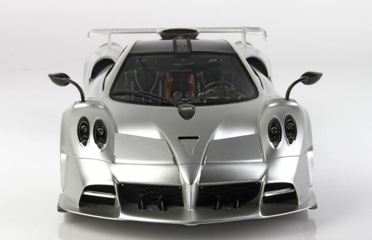 1/18 BBR 2020 Pagani Imola (Titanium Silver) Resin Car Model Limited 220 Pieces