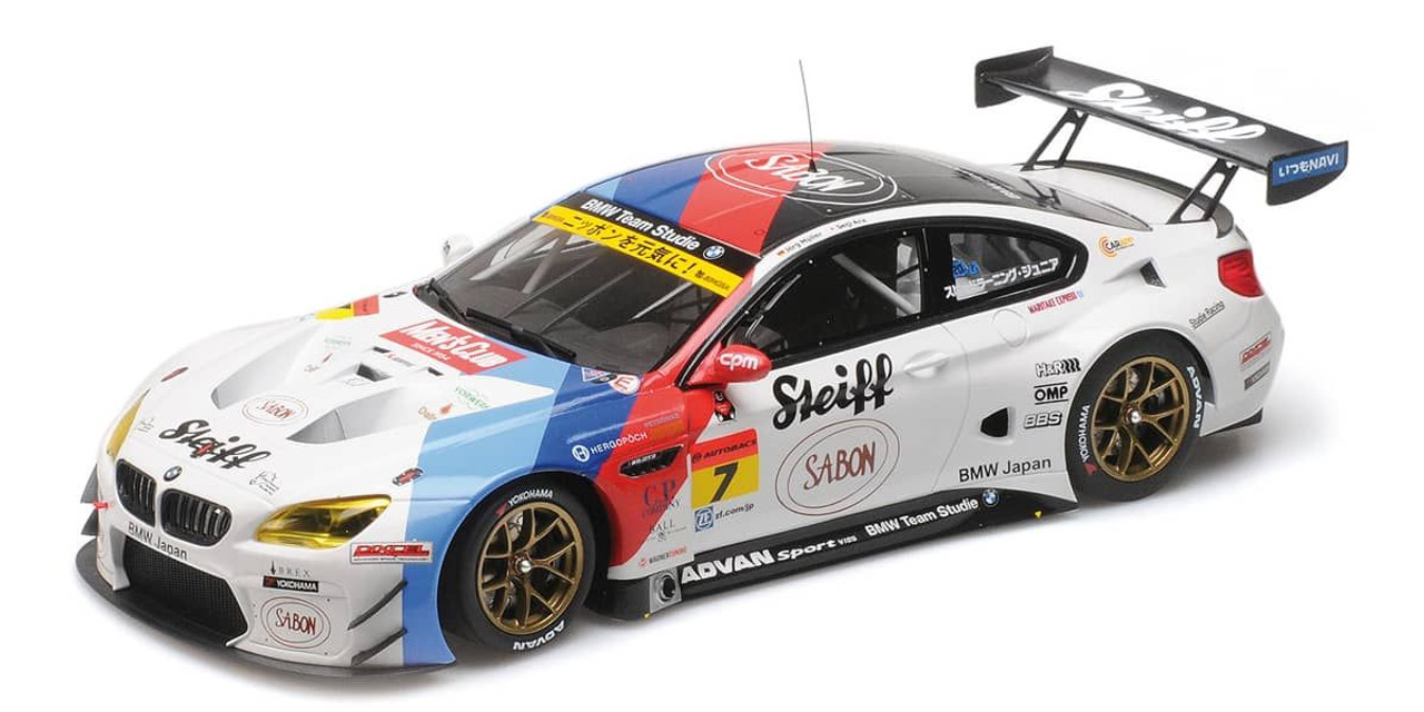 1/18 Minichamps 2016 BMW M6 GT3 #7 Super GT Series BMW Team Studie AG Jörg  Müller, Seiji Ara DIecast Car Model