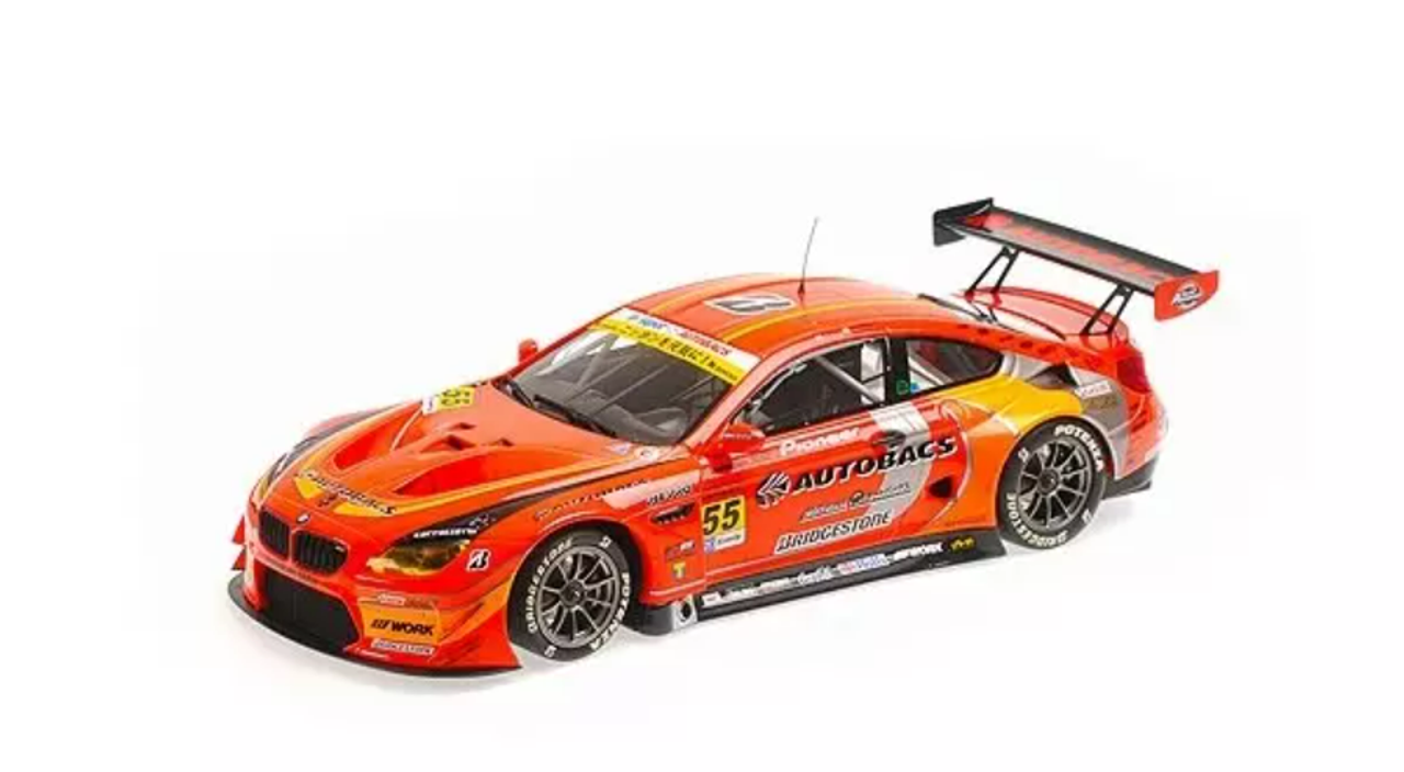 人気SALE大得価ミニチャンプス 1/18 BMW M6 GT3 #55 スーパーGT スタディ Super GT 2016 402台限定 GT300 155162607 乗用車