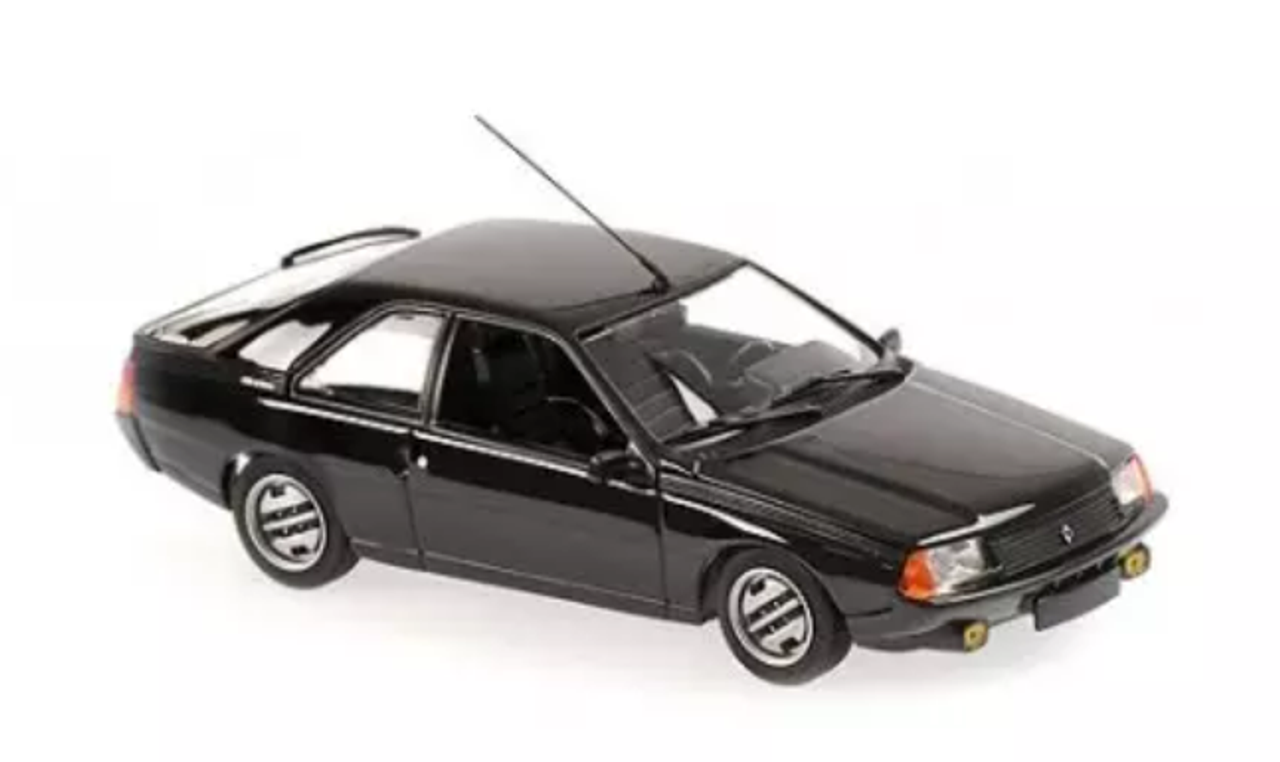 1/43 Minichamps 1984 Renault Fuego (Black) Diecast Car Model