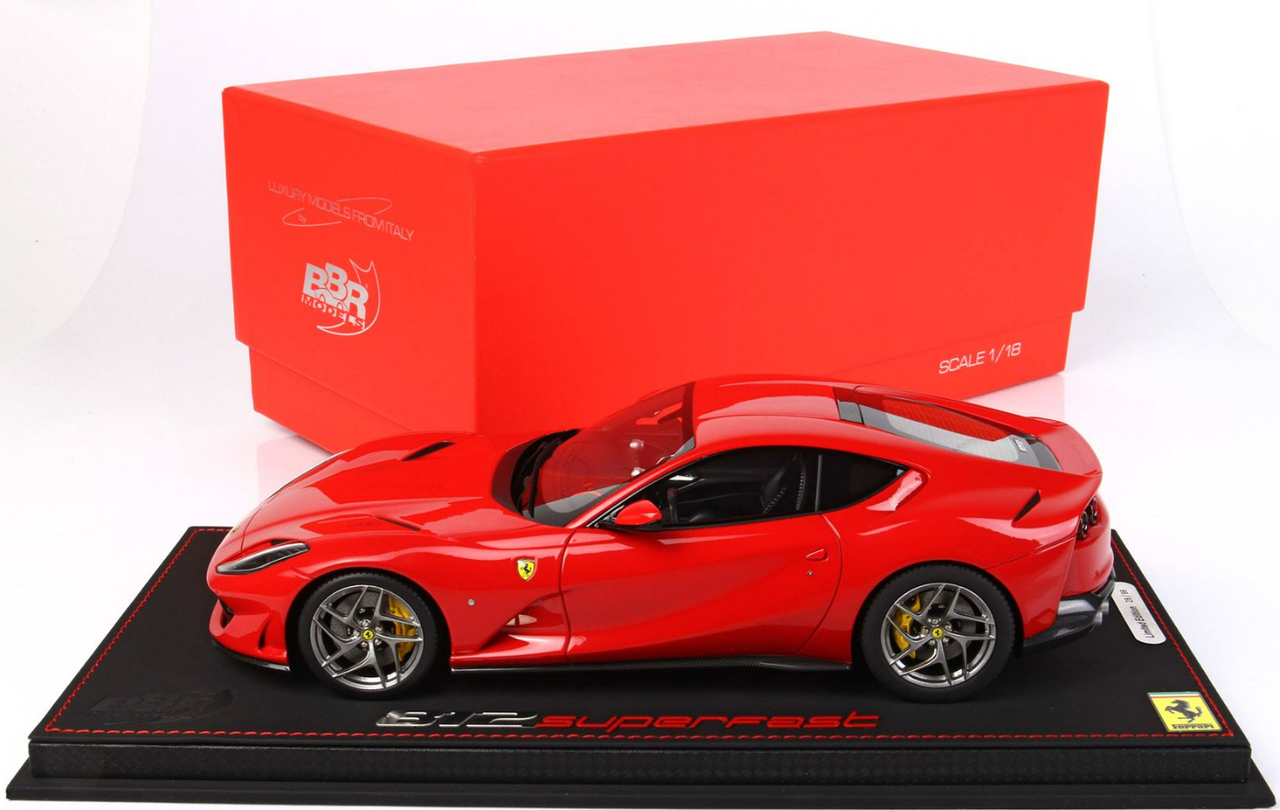 1/18 BBR Ferrari 812 Superfast (Rosso Corsa 322 Red) Resin Car Model  Limited 188 Pieces