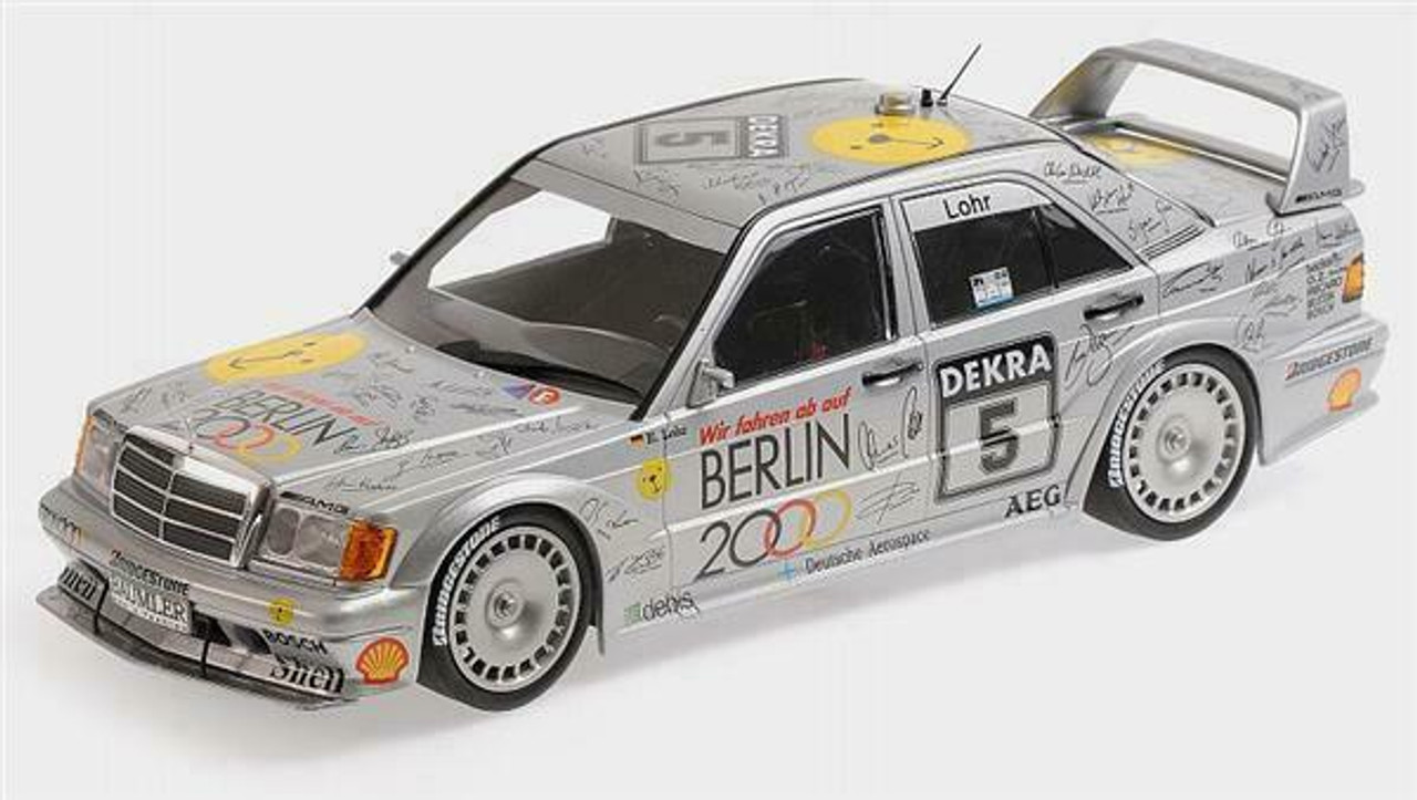 1/18 Minichamps 1992 Mercedes-Benz 190E 2.5-16 Evo 2 #5 DTM Ellen Lohr Diecast Car Model