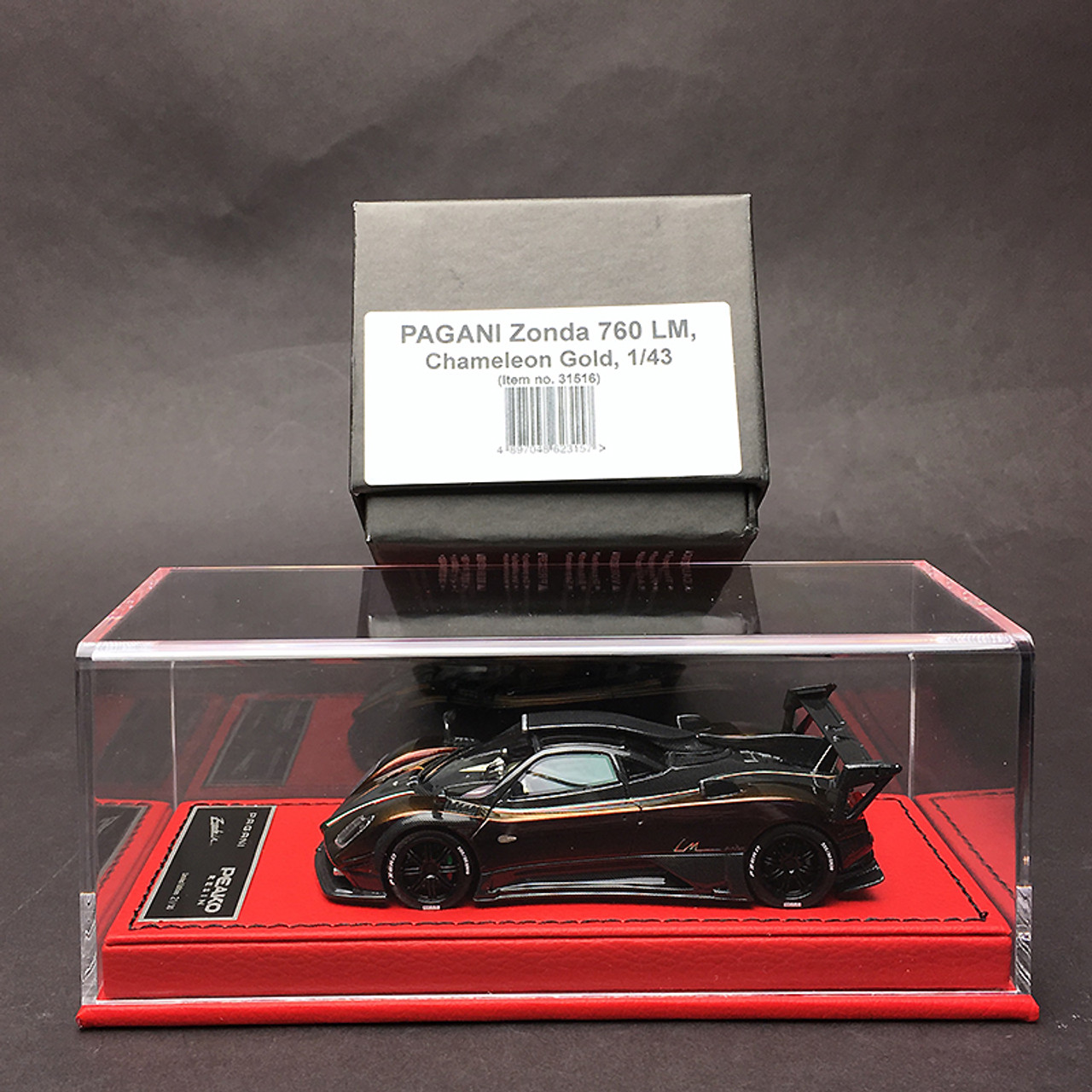 1/43 Peako Resin Pagani Zonda 760 LM 760LM (Chameleon Gold) Car Model  Limited 30