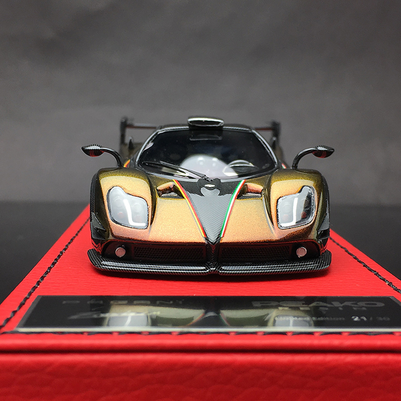 1/43 Peako Resin Pagani Zonda 760 LM 760LM (Chameleon Gold) Car Model Limited 30