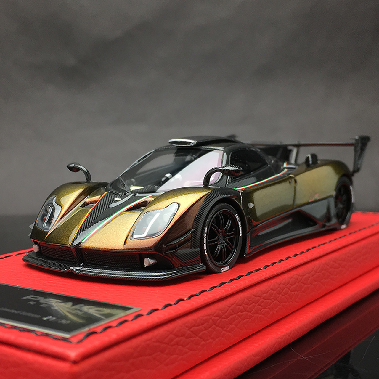 1/43 Peako Resin Pagani Zonda 760 LM 760LM (Chameleon Gold) Car Model  Limited 30