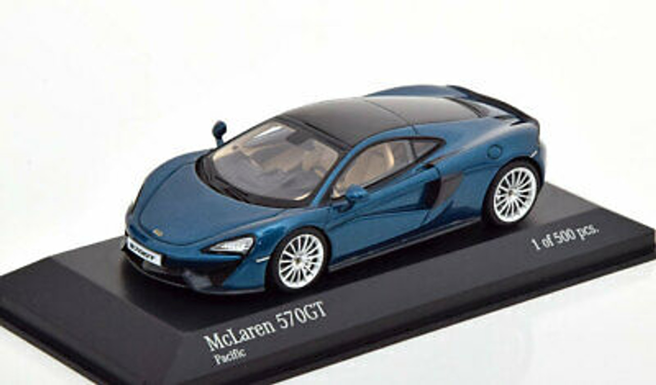 1/43 Minichamps McLaren 570GT (Pacific Blue Metallic) Car Model