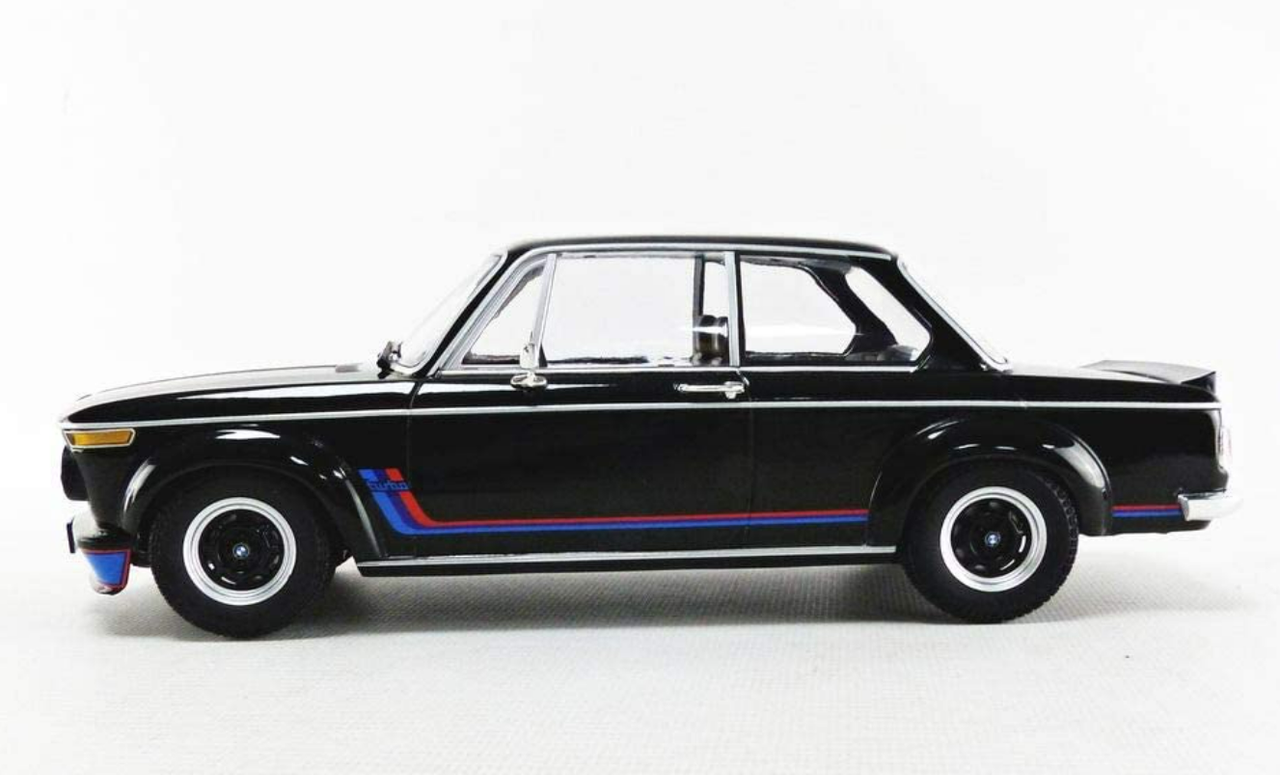 1/18 Minichamps 1973 BMW 2002 Turbo (Black) Car Model