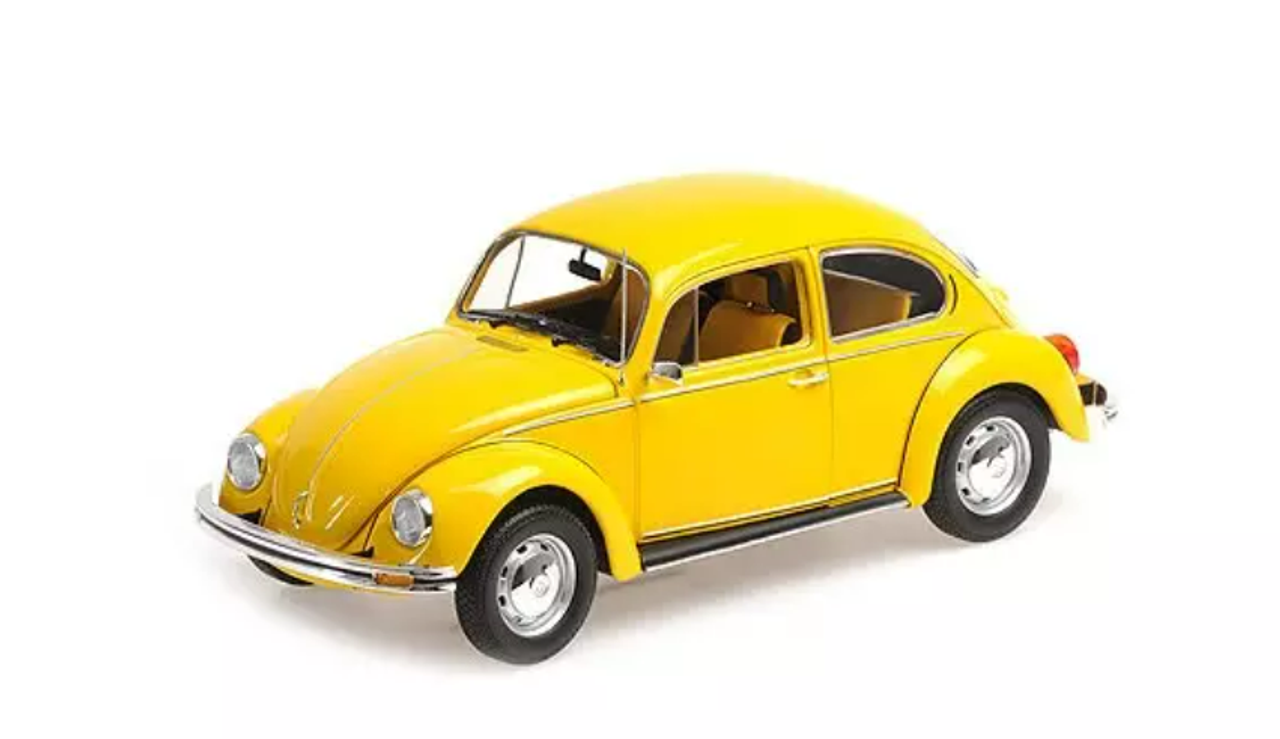 1/18 Minichamps 1983 Volkswagen VW Beetle 1200 (Yellow) Diecast