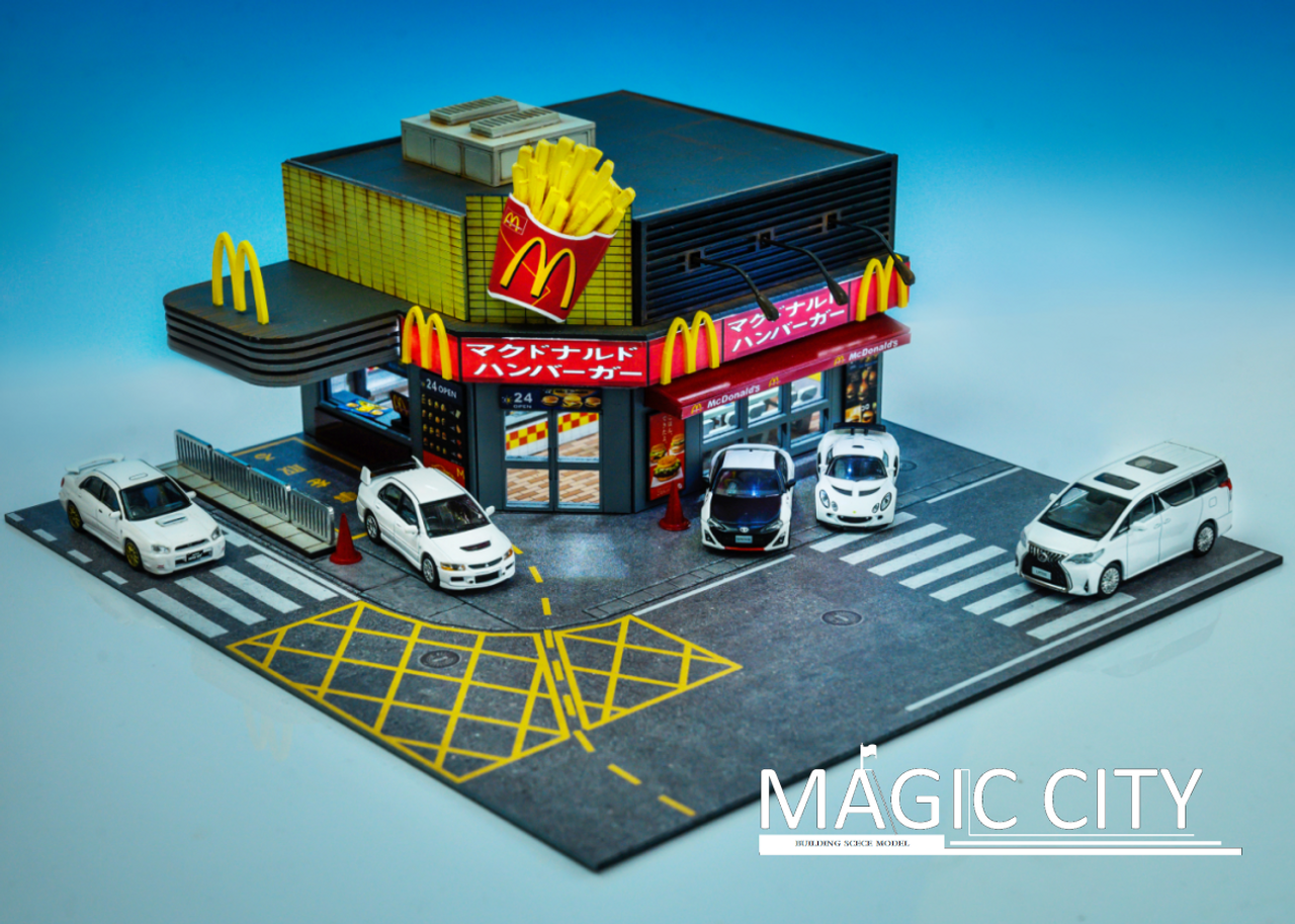 【高品質人気SALE】マジックシティ 1:64 マクドナルドインジャパンマクドナルドカー 乗用車