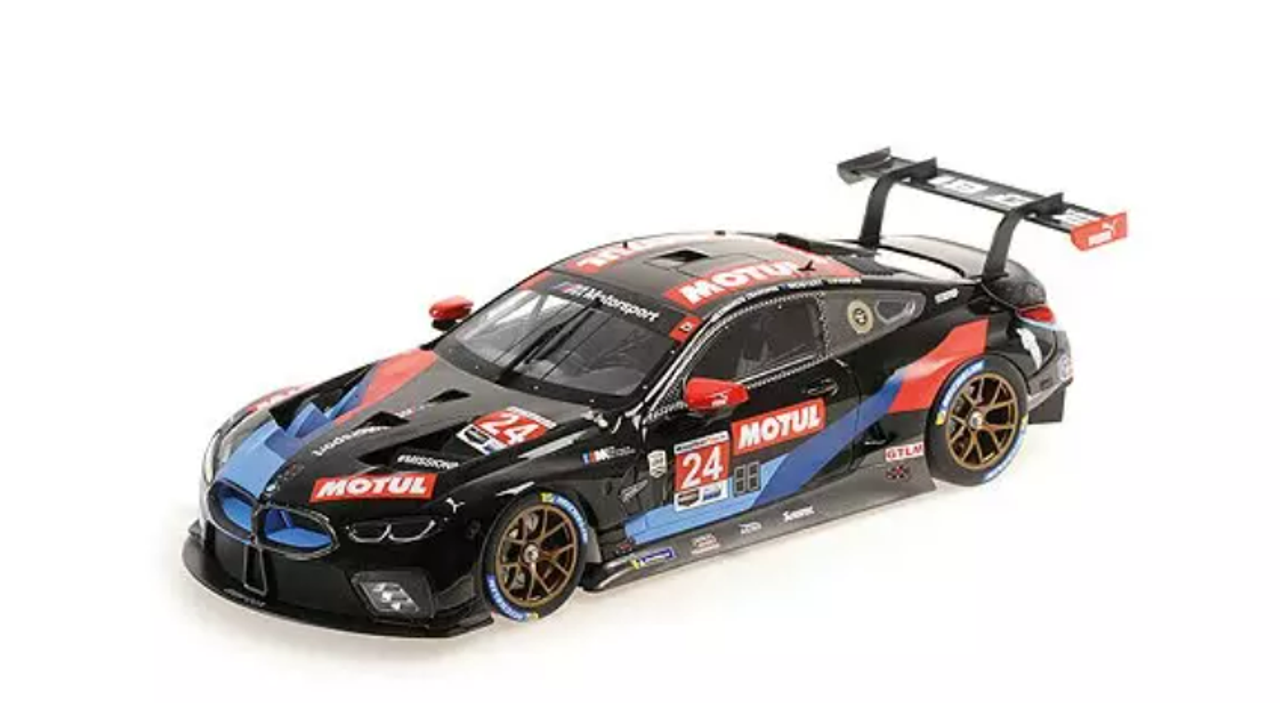 1/18 Minichamps 2020 BMW M8 GTE #24 Winner GTLM class 24h Daytona Car Model