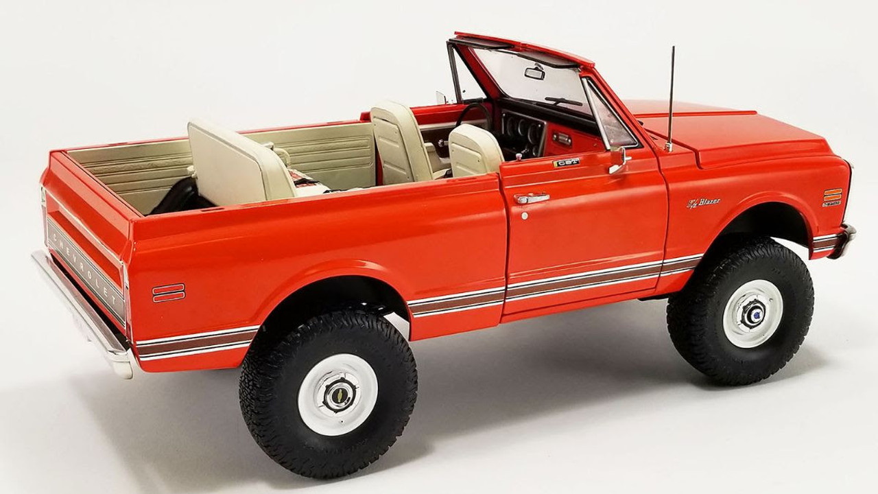 1/18 ACME 1972 Chevrolet Blazer Highlander Edition (Orange) Diecast Car Model