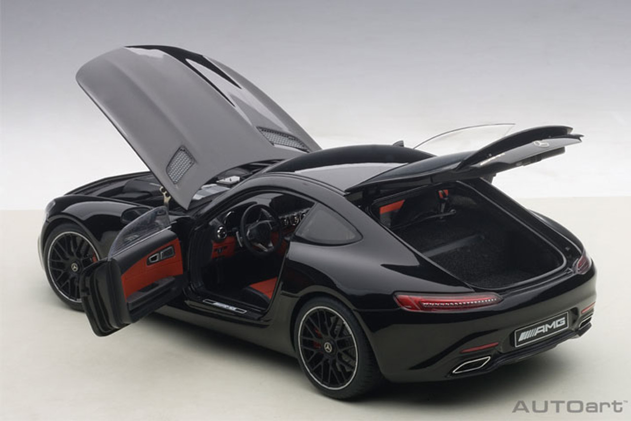 1/18 AUTOart Mercedes-Benz AMG GTS GT S (Gloss Black) Car Model