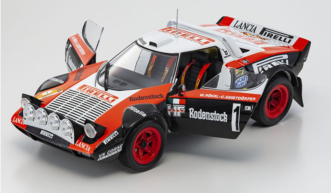 1/18 Kyosho 1978 Lancia Stratos HF 1978 Hunsruck #1 Diecast Car Model