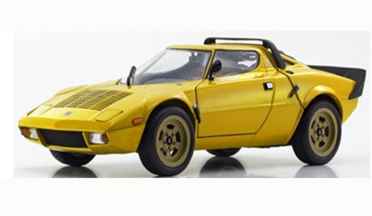 1/18 Kyosho Lancia Stratos HF (Yellow) Diecast Car Model