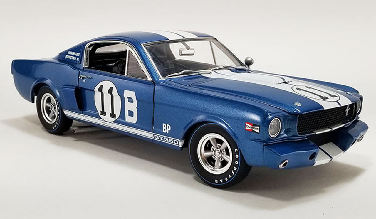 1/18 ACME 1965 Ford Mustang Shelby GT 350R Mark Donohue Dockery Ford #11B  Diecast Car Model