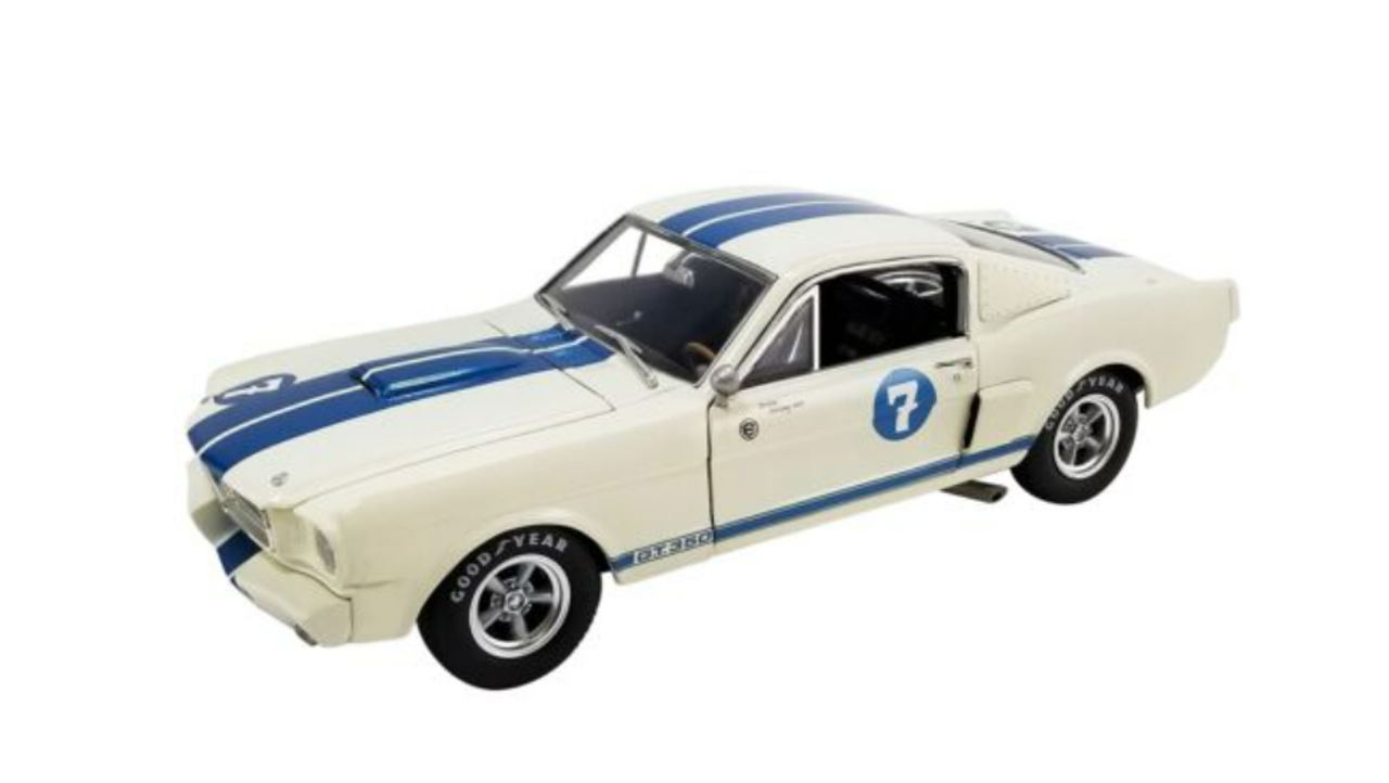 1/18 ACME 1966 Shelby GT350 #7 Stirling Moss Diecast Car Model