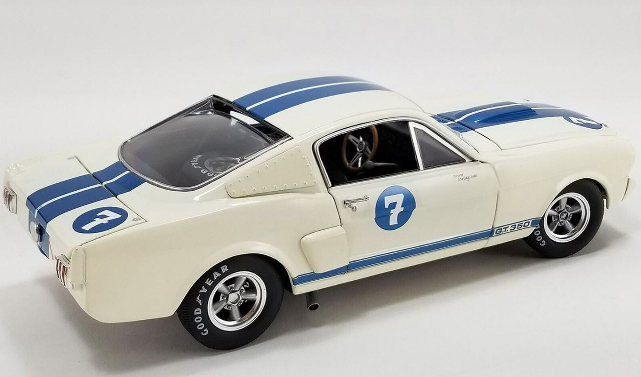 1/18 ACME 1966 Shelby GT350 #7 Stirling Moss Diecast Car Model