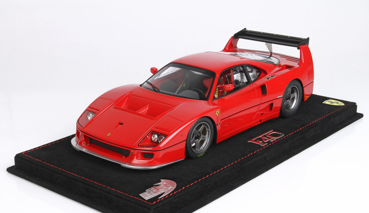 1/18 BBR Ferrari F40 Competizione (Rosso Corsa Red) Resin Car Model Limited  99 Pieces