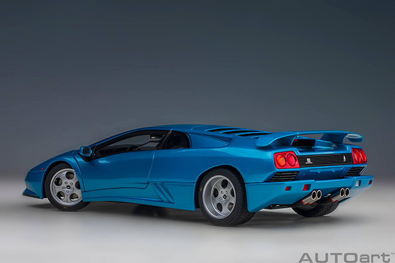 1/18 AUTOart Lamborghini Diablo SE30 (Blue Sirena, Metallic Blue) Car Model  