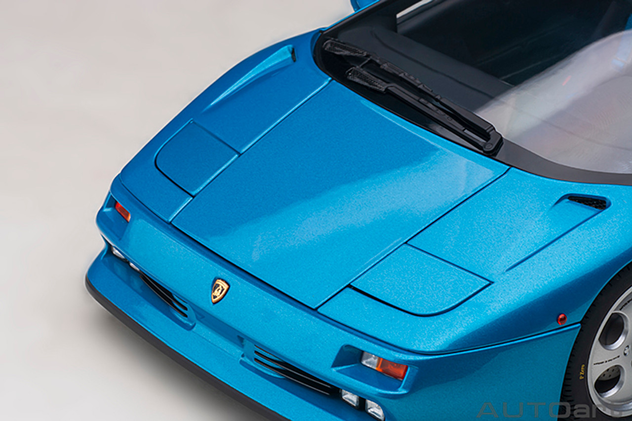 1/18 AUTOart Lamborghini Diablo SE30 (Blue Sirena, Metallic Blue) Car Model