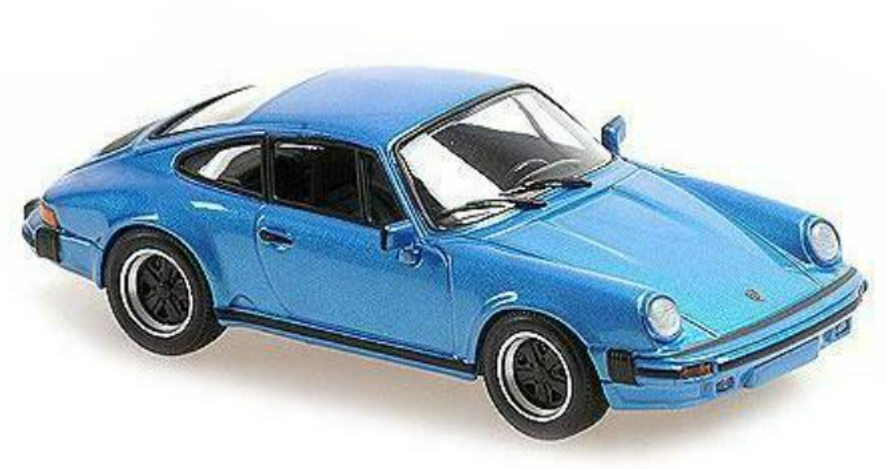 1/43 Minichamps 1979 Porsche 911 SC (Blue Metallic) Car Model