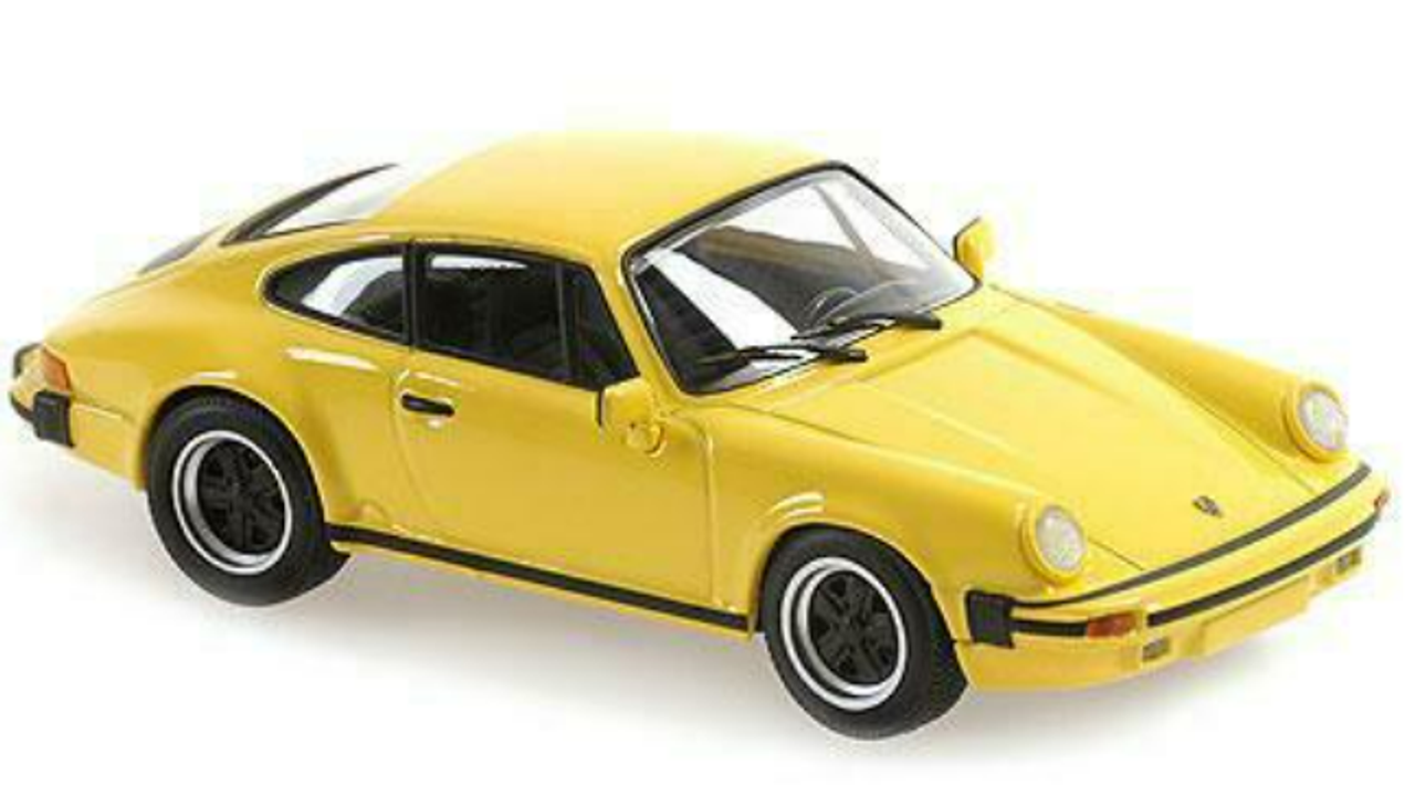 1/43 Minichamps 1979 Porsche 911 SC (Yellow) Car Model