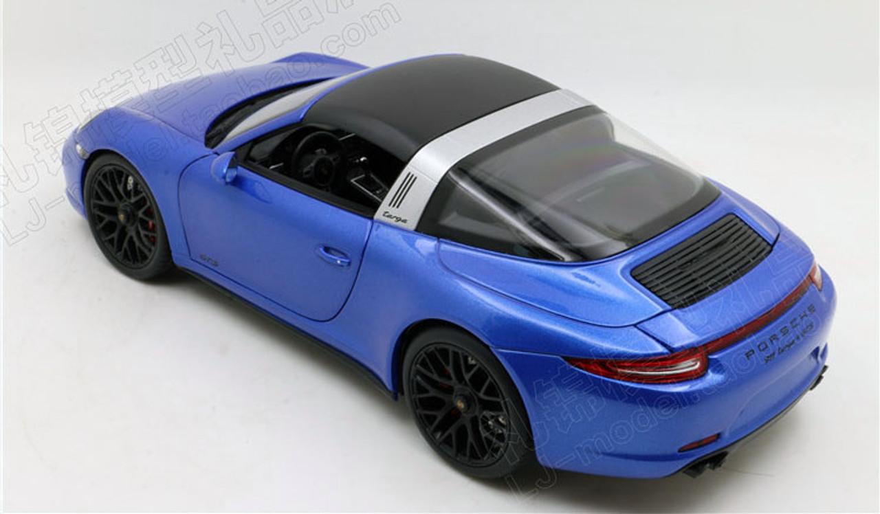 1/18 Schuco 911 Carrera GTS Convertible (Blue) Diecast Car