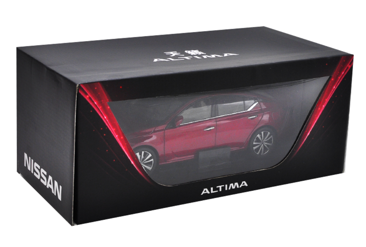 1/18 Dealer Edition 2018 Nissan Altima (Red) Diecast Car Model