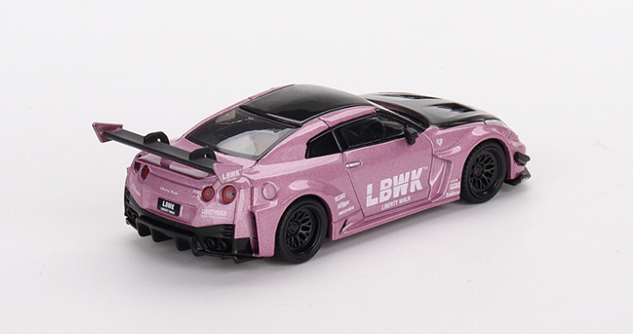 Mini GT 1:64 Diecast LB-Silhouette WORKS GT Nissan 35GT-RR Ver.2 Passion  Pink – Mocitos
