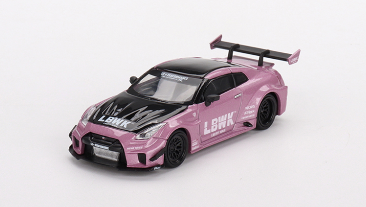 1/64 MINI GT LB-Silhouette WORKS GT Nissan 35GT-RR Ver.2 Passion Pink