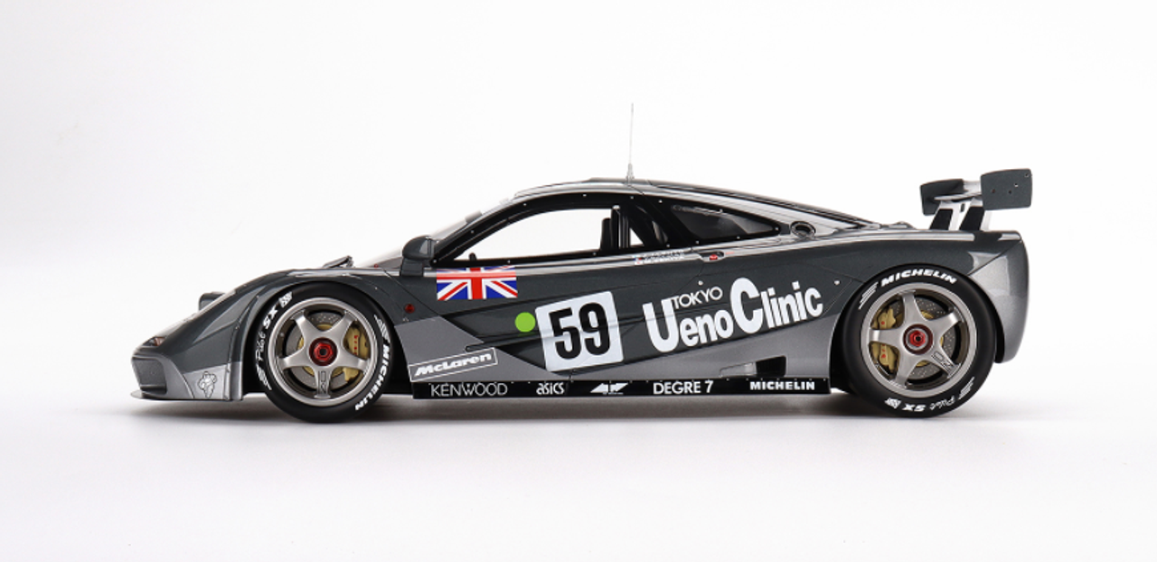 1/12 TSM Model 1995 McLaren F1 GTR #59 Le Mans 24 Hrs Winner Resin Car Model