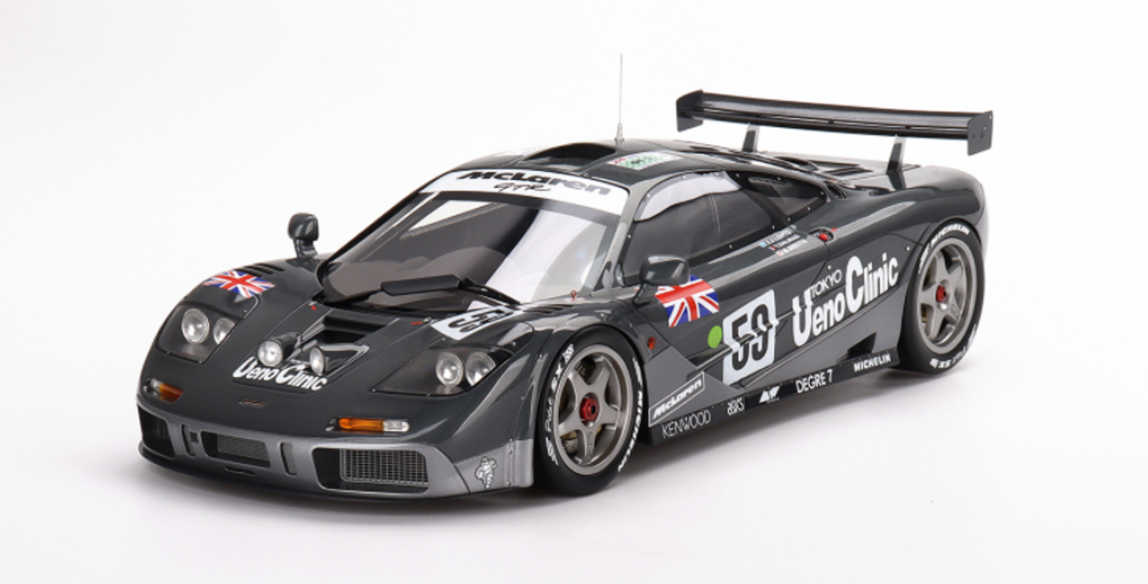 1/12 TSM Model 1995 McLaren F1 GTR #59 Le Mans 24 Hrs Winner Resin Car Model