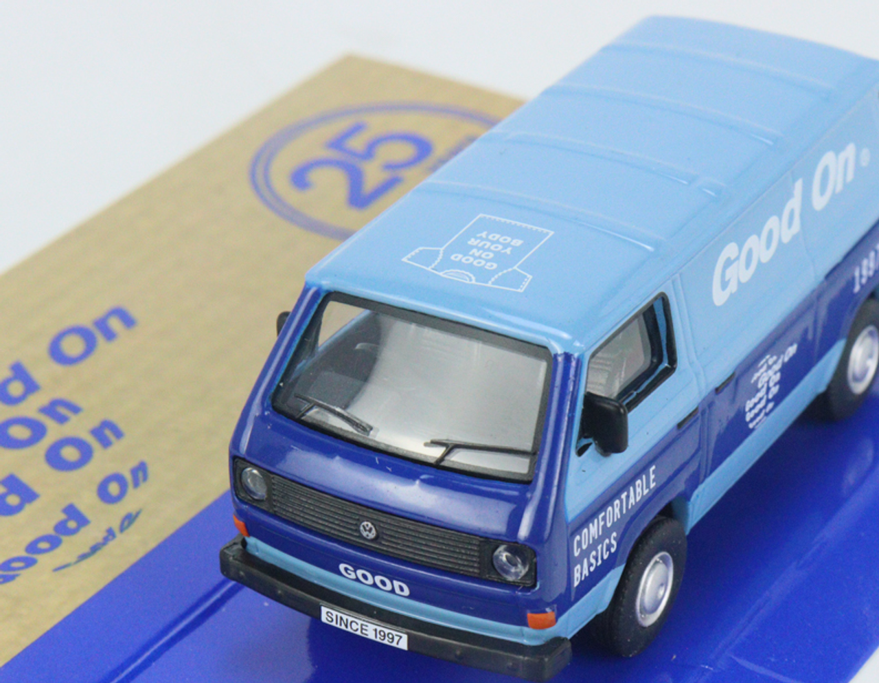 1/64 Tarmac Works Volkswagen T3 Bus Panel Van "GOOD ON" Diecast Car Model