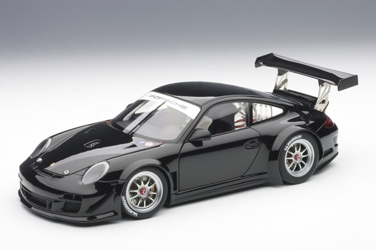 1/18 AUTOart PORSCHE 911(997) GT3 R 2010 PLAIN BODY VERSION (BLACK) Diecast Car Model