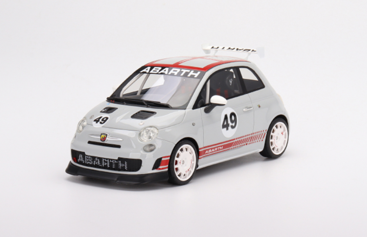  1/18 Top Speed Fiat 500 Abarth Assetto Corse Presentation Resin Car Model