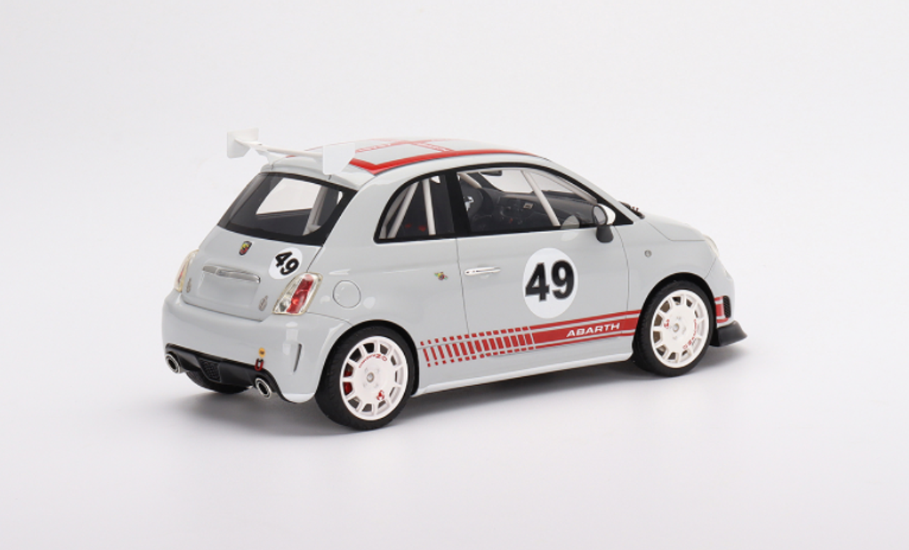  1/18 Top Speed Fiat 500 Abarth Assetto Corse Presentation Resin Car Model
