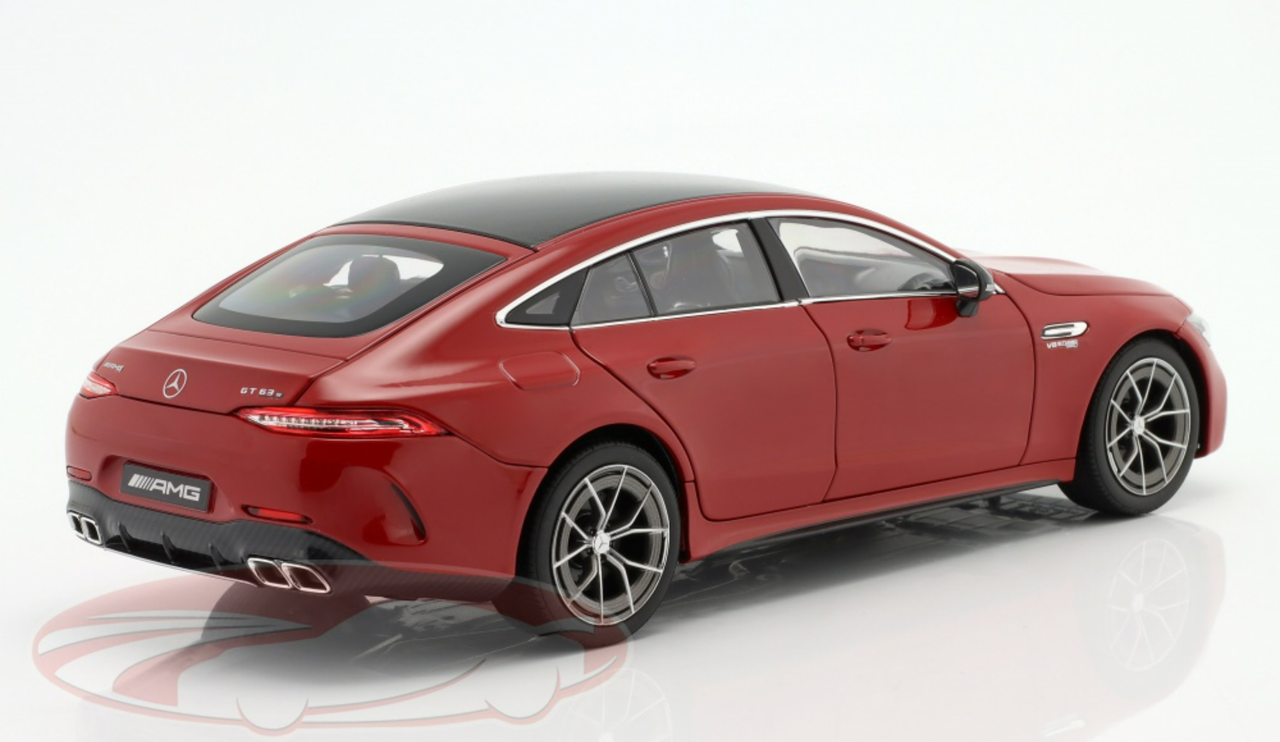 1/18 Dealer Edition Mercedes-Benz AMG GT 63 S GT63S 4Matic (X290) with Aero Package (Jupiter Red) Diecast Car Model