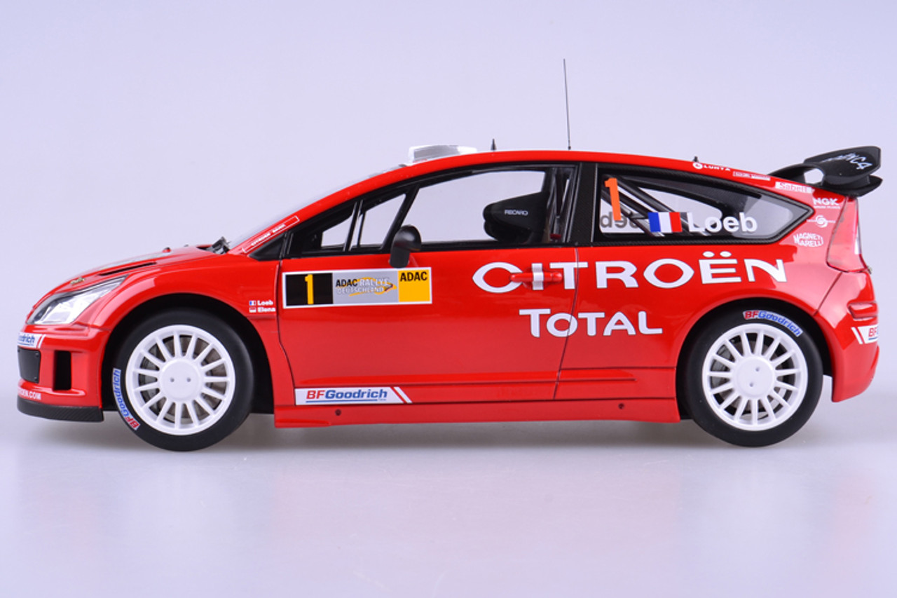 1/18 AUTOart CITROEN C4 WRC 2007 S.LOEB / D.ELENA #1 (WINNER OF