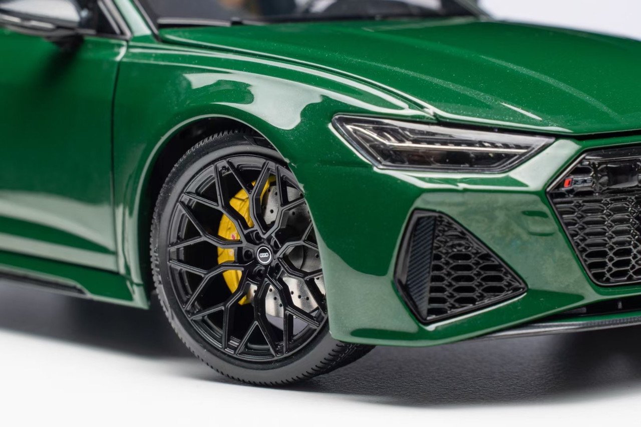 1/18 Kilo Works Audi RS6 C8 (Green) with Vossen HF2 Wheels Diecast Car  Model Limited 199 Pieces