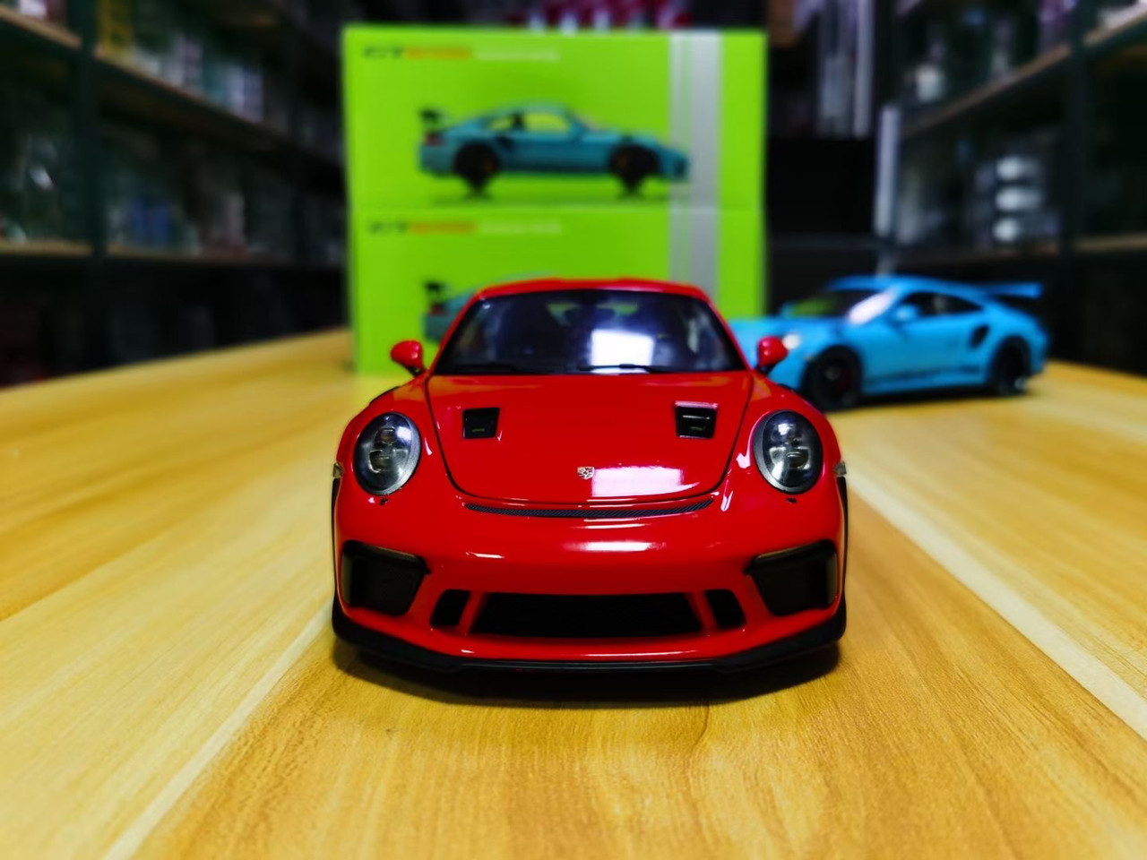 1/18 GTA GTAutos Porsche 911 GT3 992 (Orange Red) Diecast Car Model