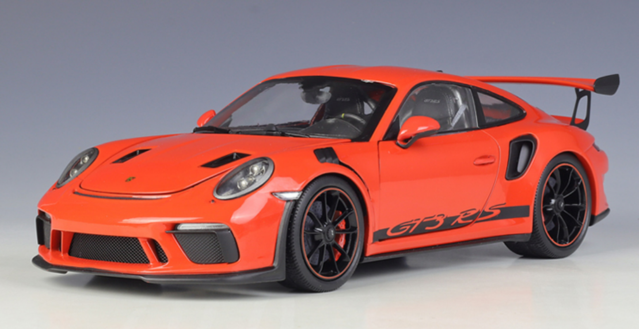 1/18 GTA GTAutos Porsche 911 GT3 992 (Orange Red) Diecast Car Model