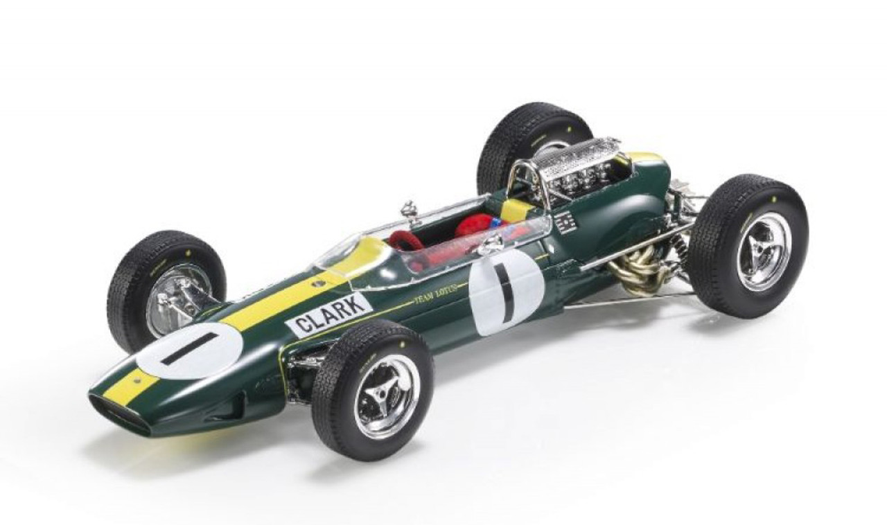 1/18 GP Replicas 1965 Jim Clark Lotus 33 #1 German GP Formula 1 World Champion Car Model