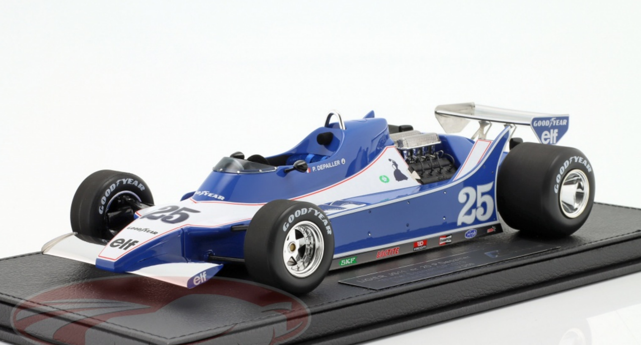 1/18 GP Replicas 1979 Patrick Depailler Depailler Ligier JS11 #25 Winner Spanish GP Formula 1 Car Model