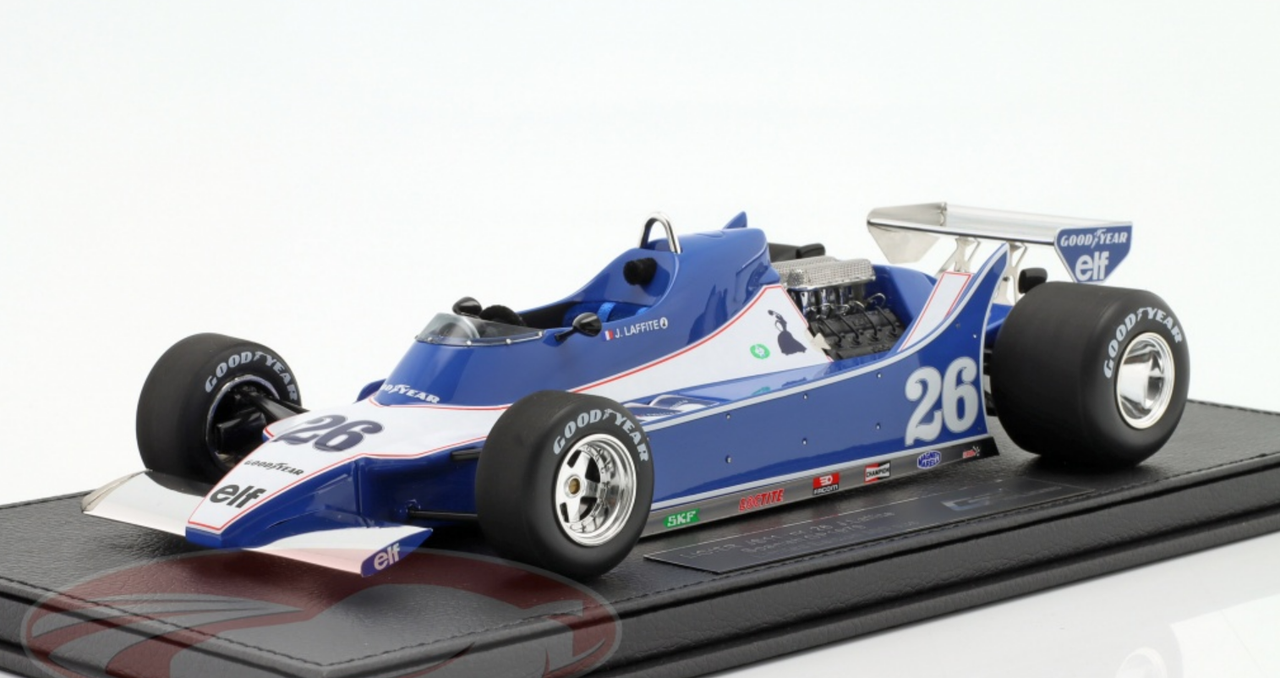 1/18 GP Replicas 1979 Jacques Laffite Ligier JS11 #26 Spanish GP Formula 1 Car Model